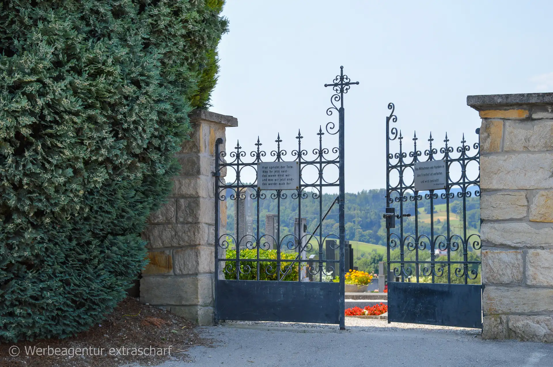 Friedhof Erlauf - Außenansicht